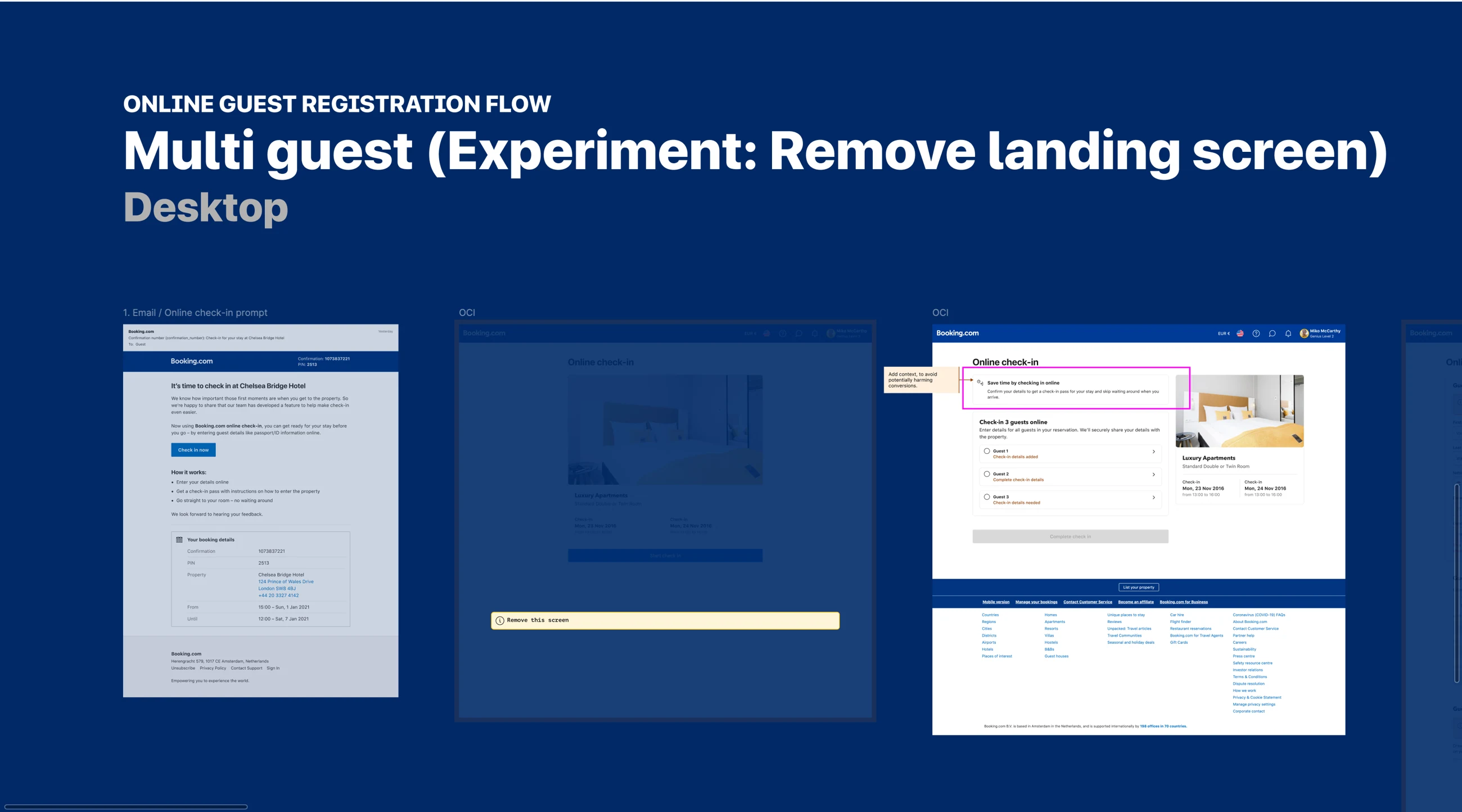 Desktop experiment removing the separate multi-guest landing screen